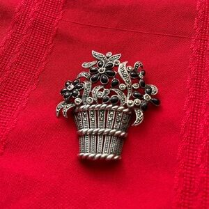 Antique Sterling Silver Custom Pin